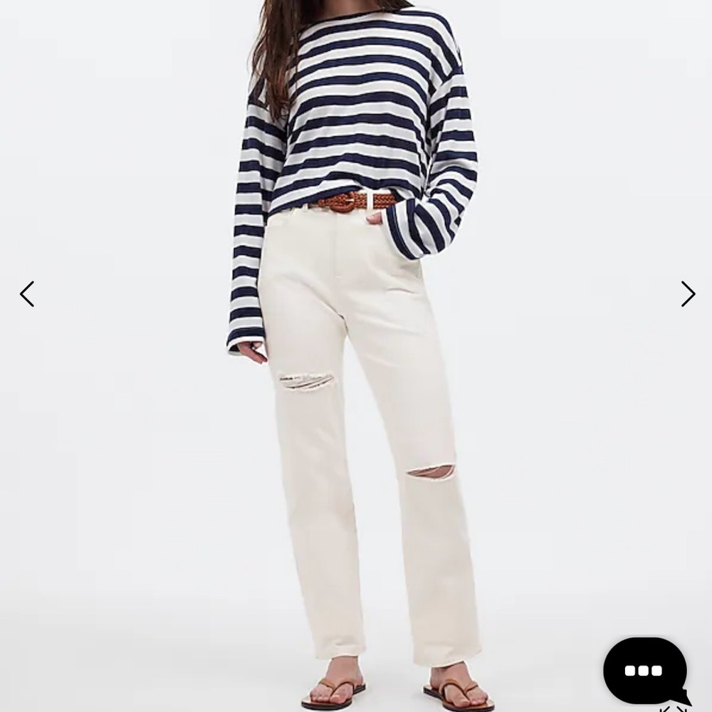 Madewell 90’s Straight Sz 25